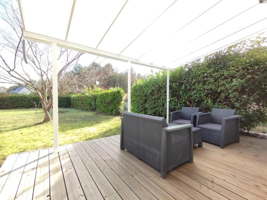 Logement Au Calme Avec Jardin Proche De Vannes Elven Екстер'єр фото